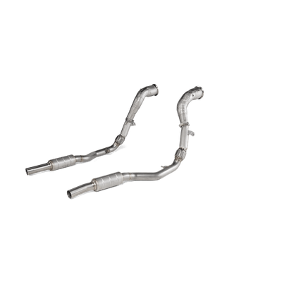 DISCONTINUED Akrapovic 2020+ Audi RS Q8 (4M) Link Pipe Set (SS)