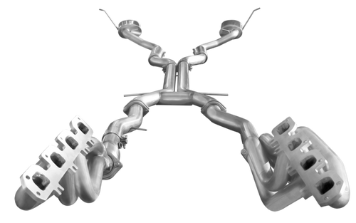 American Racing Headers JPGC-11178300FSWC 1-7/8" x 3" Full System with Cats for 11-21 Jeep Grand Cherokee 5.7L VVT HEMI