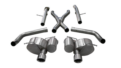 CORSA 21058 XTREME Cat-Back Polished Tips for 12-21 Jeep Grand Cherokee SRT8 6.4L & SRT 392 HEMI CORSA 21058 XTREME Cat-Back Polished Tips for 12-21 Jeep Grand Cherokee SRT8 6.4L & SRT 392 HEMI