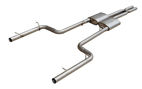 Pypes SMC24V Cat Back Exhaust System Violator Mufflers for 11-14