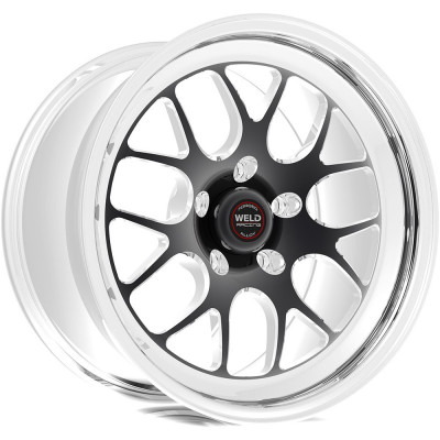 WELD Racing 77MB7110W58A S77 RT-S 17x11 5.8" Backspace Polished Rear Wheel for 18-23 Challenger & Charger Widebody