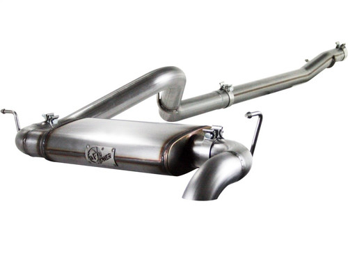 DISCONTINUED aFe Power 49-46220 MACH Force-Xp 3" Cat-Back Exhaust System for 12-18 Jeep Wrangler Unlimited JK 3.6L