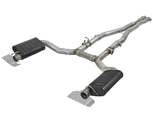 aFe Power 49-32061 MACH Force-Xp 3" Cat-Back Exhaust System for 17-23 Challenger R/T 5.7L VVT HEMI