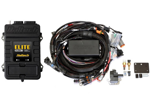 DISCONTINUED Haltech Nissan RB30 Single Cam Fully Elite 2500 T Terminated Harness ECU Kit w/EV1 Inj Connectors