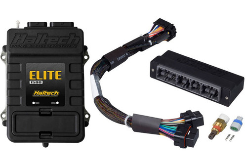 DISCONTINUED Haltech 92-95 Mazda RX7 FD3S (S6 2 Row ECU Plug) Elite 1500 Plug-n-Play Adaptor Harness ECU Kit