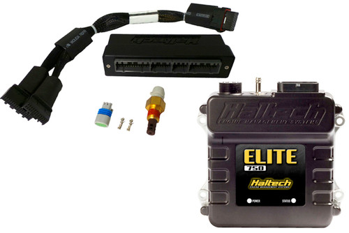 DISCONTINUED Haltech 95-97 Toyota LC 80 Series (1FZ-FE M/T Only) Elite 750 Plug-n-Play Adaptor Harness ECU Kit