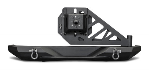 DISCONTINUED DV8 Offroad 2018+ Jeep Wrangler JL Rear Bumper and Swing Away Tire Carrier