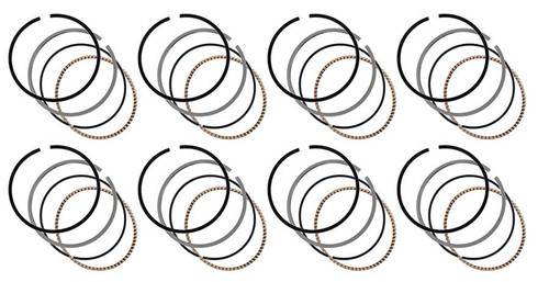 Manley 46134ST-8 4.100" Bore Premium Steel Top Piston Ring Set for 15-24 6.2L HEMI