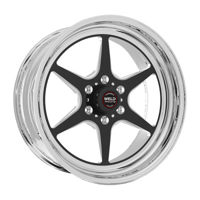 DISCONTINUED WELD Racing S79 RT-S 17x5.2 1.9" Backspace Black Center Front Wheel for 2018 Demon & 21-23 Challenger SRT Super Stock - 79HB7050W19A