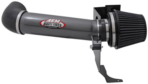 DISCONTINUED AEM 21-8219DC Brute Force Air Intake System Gray for 05-10 Charger, Magnum & 300 SRT8 6.1L HEMI