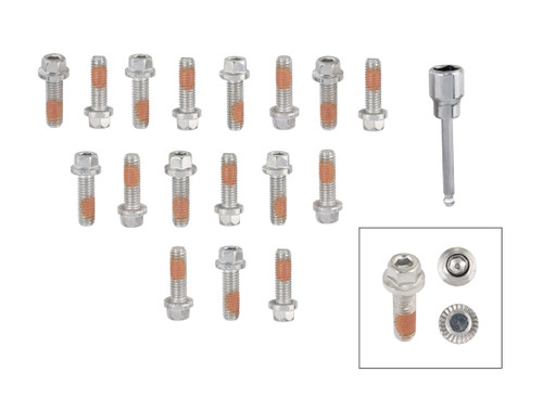 Mr Gasket 2236G Locking Header Bolts for 03-24 5.7/6.1/6.4L HEMI