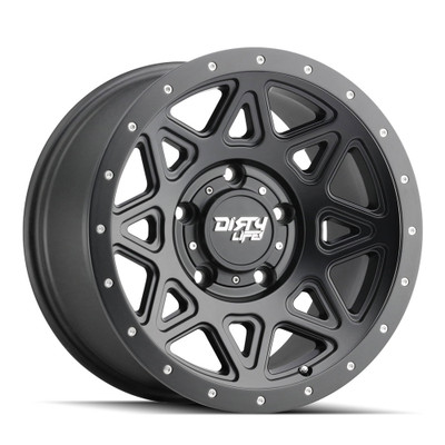 DISCONTINUED Dirty Life 9305-8983MB Theory 9305 18x9 5" Backspace Matte Black Wheel for 19-24 RAM 1500 & TRX