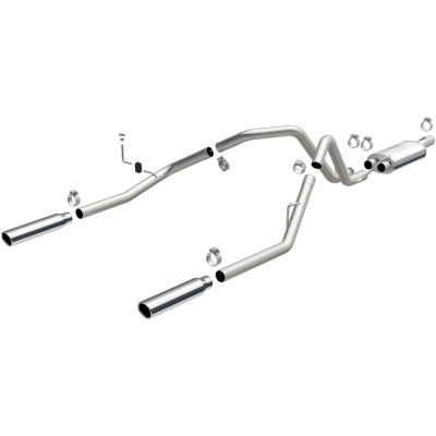 MagnaFlow 15863 Street Series Cat-Back Performance Exhaust System for 04-05 Dodge Ram 1500 5.7L HEMI