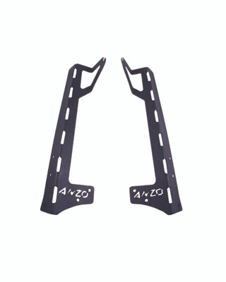 ANZO USA 851033 52" Windshield Light Bar Mounting Brackets for 07-18 Jeep Wrangler JK