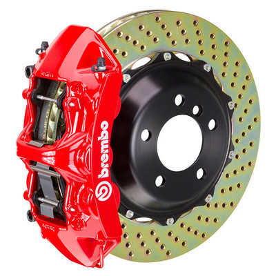 Brembo 1N1.9004A GT Front Big Brake System with 6 Piston Calipers & 380mm Drilled Rotors for 05-10 Challenger, Charger, Magnum & 300 5.7L RWD Brembo 1N1.9004A GT Front Big Brake System with 6 Piston Calipers & 380mm Drilled Rotors for 05-10 Challenger, Charger, Magnum & 300 5.7L RWD