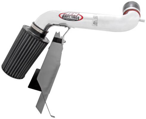 DISCONTINUED AEM 21-8303DP Brute Force Air Intake System Polished for 02-03 Jeep Liberty 3.7L