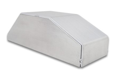 Vibrant 22837 Intercooler End Tank 4" Wide 9.85" Long 3.25" Tall for Horizontal Core 12837