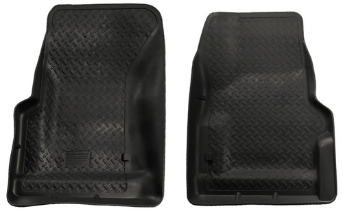 DISCONTINUED Husky Liners 31731 Classic Style Front Floor Liners Black for 97-06 Jeep Wrangler TJ & Unlimited