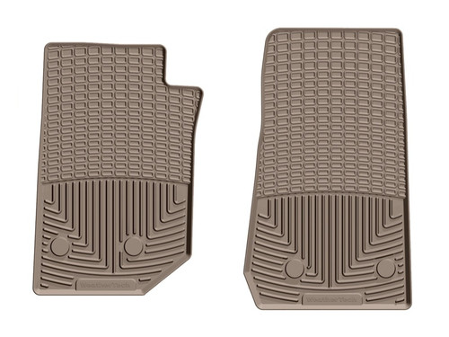 WeatherTech W321TN Front All-Weather Floor Mats Tan for 14-18 Jeep Wrangler JK