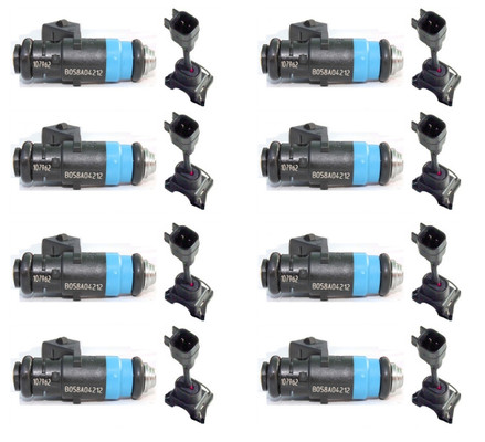 Siemens 840 cc/min, 80 lbs/hr Fuel Injectors 8pc 109991