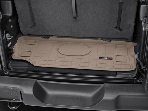 WeatherTech 411197 Cargo Liner Tan for 18-24 Jeep Wrangler JL 2 Door WeatherTech 411197 Cargo Liner Tan for 18-24 Jeep Wrangler JL 2 Door