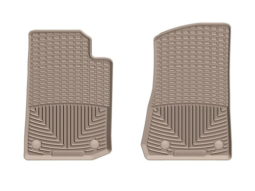 WeatherTech W475TN Front All-Weather Floor Mats Tan for 18-24 Jeep Wrangler JL & 20-24 Gladiator JT