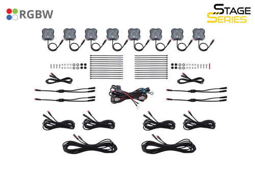 Diode Dynamics DD7454 Stage Series RGBW LED Rock Light Kit