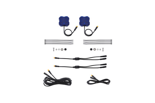 Diode Dynamics DD7460 Stage Series Blue LED Rock Light Add on Pair Pack