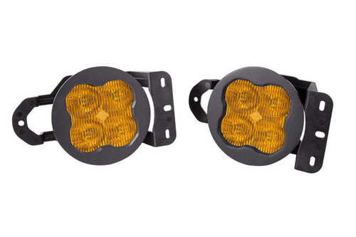 Diode Dynamics DD6581 SS3 Pro LED Yellow SAE Fog Light Kit for 18-24 Jeep Wrangler JL & 20-24 Gladiator JT Sport Diode Dynamics DD6581 SS3 Pro LED Yellow SAE Fog Light Kit for 18-24 Jeep Wrangler JL & 20-24 Gladiator JT Sport