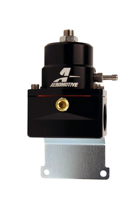 Aeromotive 13128 A1000 Injected Return Style Fuel Pressure Regulator Black -10AN ORB