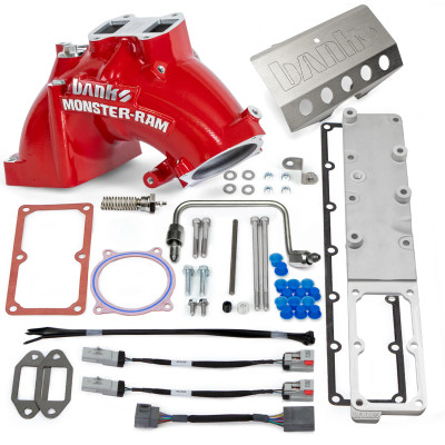 Banks 42798-PC Monster-Ram Intake System Red for 13-18 RAM 2500/3500 6.7L Cummins Banks 42798-PC Monster-Ram Intake System Red for 13-18 RAM 2500/3500 6.7L Cummins