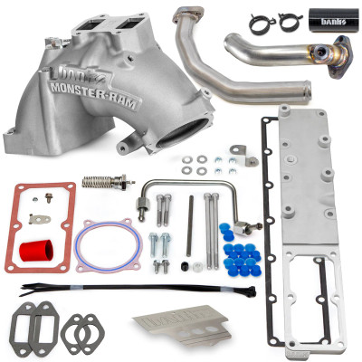 Banks 42805-N Monster-Ram Intake System Raw for 19-24 RAM 3500/4500/5500 Chassis Cab 6.7L Cummins  Banks 42805-N Monster-Ram Intake System Raw for 19-24 RAM 3500/4500/5500 Chassis Cab 6.7L Cummins
