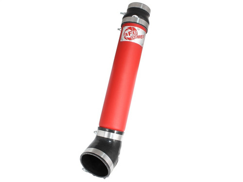 aFe Power 46-20067-R BladeRunner 3-1/2" Cold Charge Pipe Red for 94-02 Dodge Ram 2500/3500 5.9L Cummins