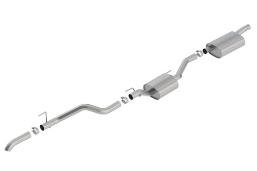 BORLA 140808 Climber Cat-Back Exhaust Touring for 20-24 Jeep Gladiator JT 3.6L