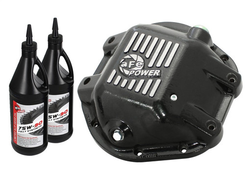 DISCONTINUED aFe Power 46-70162 Pro Series Differential Cover with Gear Oil for 97-06 Jeep Wrangler TJ & 07-18 JK Dana 44