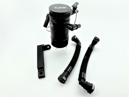 UPR 5050-242 Plug N Play Oil Catch Can with One Way Breather Water Pump Mount for 18-21 Jeep Grand Cherokee Trackhawk & 2021, 23-25 Durango SRT Hellcat 6.2L HEMI UPR 5050-242 Plug N Play Oil Catch Can with One Way Breather Water Pump Mount for 18-21 Jeep Grand Cherokee Trackhawk & 2021, 23-25 Durango SRT Hellcat 6.2L HEMI