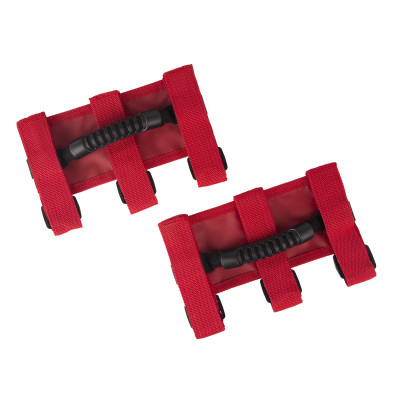 Rugged Ridge 13505.03 Ultimate Grab Handles Red for Jeep CJ, Wrangler YJ, TJ, JK JL & Gladiator JT