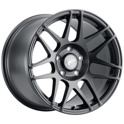 Forgestar Drag Pack Series F14 17x10 6.6" Backspace Satin Black Rear Wheel for 05-23 Challenger, Charger, Magnum, 300C SRT8, SRT & SRT Hellcat - F27270071P30