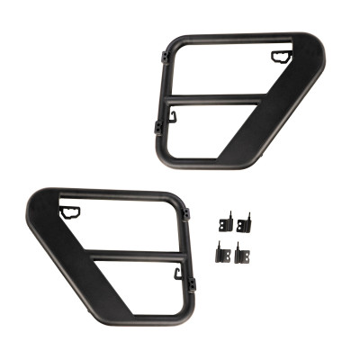 Rugged Ridge 11509.32 Rear Fortis Tube Doors for 07-18 Jeep Wrangler Unlimited JK 