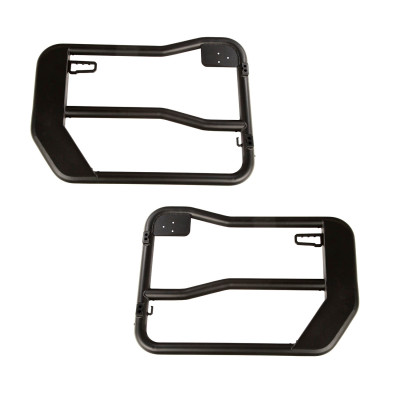 Rugged Ridge 11509.13 Front Fortis Tube Doors for 18-24 Jeep Wrangler JL & 20-24 Gladiator JT