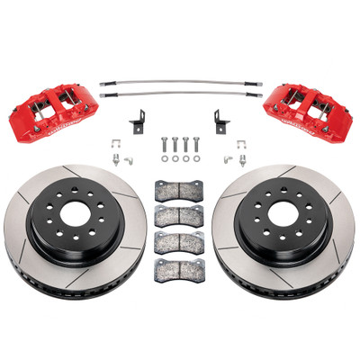 Wilwood 140-17274-DR AERO6-DM Direct-Mount Front Brake Kit Drilled