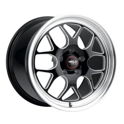 WELD Racing S16000575P38 Solana Drag 20x10.5 7.25" Backspace Gloss Black Front or Rear Wheel for 12-21 Jeep Grand Cherokee SRT8, SRT 392, Trackhawk, 18-24 Durango SRT 392, 2021 & 23-24 SRT Hellcat