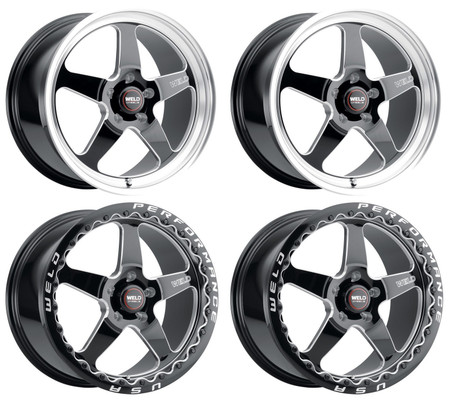 WELD Racing S15588071P05 Ventura Drag 18x8 4.7
