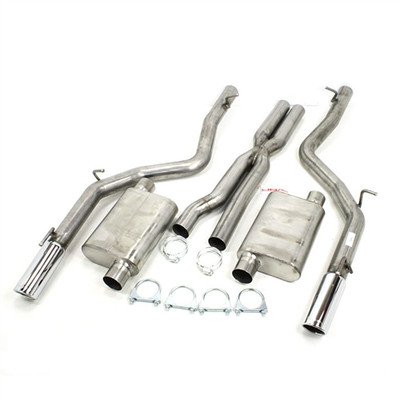 DISCONTINUED JBA Performance Catback Exhaust System (2012-2014 6.4L Dodge Chager SRT) - 40-1668