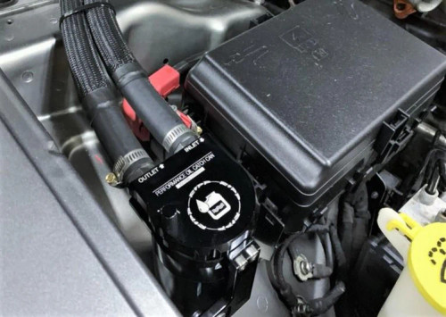 RIPP RP36CTHCN-1 Oil Catch Can for 11-23 Challenger, Charger & 300 3.6L Supercharged RIPP RP36CTHCN-1 Oil Catch Can for 11-23 Challenger, Charger & 300 3.6L Supercharged