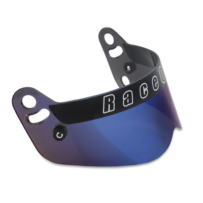 RaceQuip 204007RQP Helmet Face Shield Blue Iridium for PRO Helmets RaceQuip 204007RQP Helmet Face Shield Blue Iridium for PRO Helmets