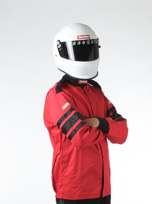 RaceQuip 111013RQP Single-Layer Fire Suit Jacket Red Medium