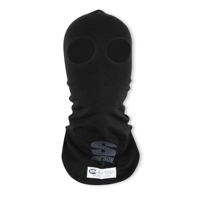 Simpson 23092K Pro-Fit Balaclava Head Sock Dual Eye Ports Black