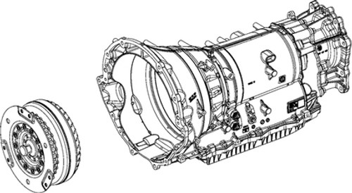 MOPAR 68271049AC 850RE Transmission with Torque Converter for 18-22 Jeep Grand Cherokee & 18-25 Durango 3.6L