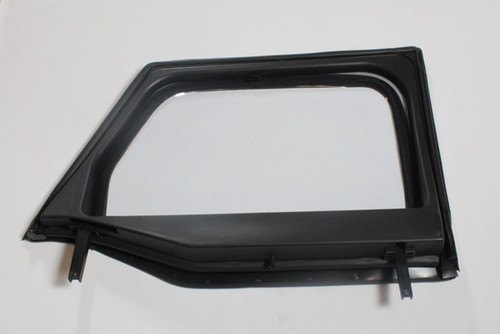 MOPAR 5SQ86SX9AB Front Half Door Window Passenger Side Black Diamond for 07-18 Jeep Wrangler JK